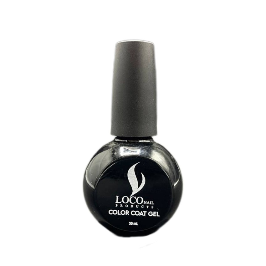لاک ژل لوکو مشکی 30 میل Loco Color Coat Gel